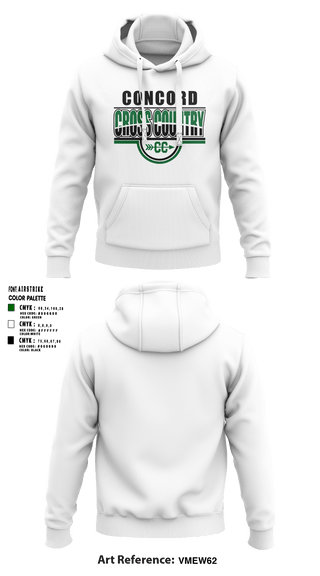 Hoodie, CONCORD HIGH SCHOOL Cross Country, Cross Country, Teamtime, Team time, sublimation, custom sports apparel, team uniforms, spirit wear, spiritwear, sports uniforms, custom shirts, team store, custom team store, fundraiser sports, apparel fundraiser