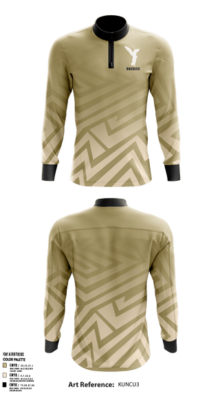Quarter Zip Jacket, Rockies, Men's Basketball, Teamtime, Team time, sublimation, custom sports apparel, team uniforms, spirit wear, spiritwear, sports uniforms, custom shirts, team store, custom team store, fundraiser sports, apparel fundraiser