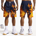 Flaming Arrows 88105746 Athletic Shorts With Pockets - 1