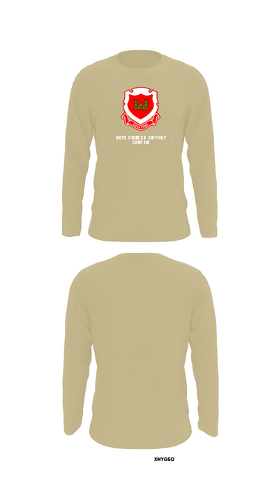 185th Engineer Support Company 57243184 Long Sleeve Performance Shirt - 92