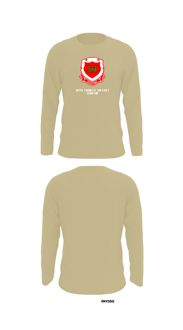 Long Sleeve Performance Shirt, 185th Engineer Support Company, , Teamtime, Team time, sublimation, custom sports apparel, team uniforms, spirit wear, spiritwear, sports uniforms, custom shirts, team store, custom team store, fundraiser sports, apparel fundraiser