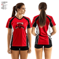 Maysville High School Volleyball 61661749 Women's Short Sleeve V-neck Shirt - 3