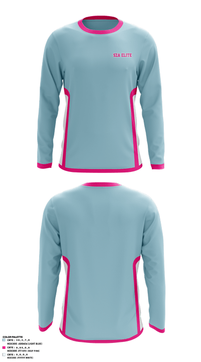 SZA ELITE 69150107 Long Sleeve Performance Shirt - 1