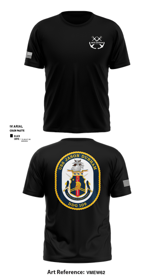 Short Sleeve Performance Shirt, Jason Dunham Deck Division, Navy, Teamtime, Team time, sublimation, custom sports apparel, team uniforms, spirit wear, spiritwear, sports uniforms, custom shirts, team store, custom team store, fundraiser sports, apparel fundraiser