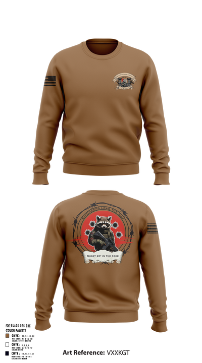 441st Engineer Company 97843489 Crew Neck Sweatshirt - 104