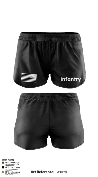 Ranger Panties, Infantry, , Teamtime, Team time, sublimation, custom sports apparel, team uniforms, spirit wear, spiritwear, sports uniforms, custom shirts, team store, custom team store, fundraiser sports, apparel fundraiser