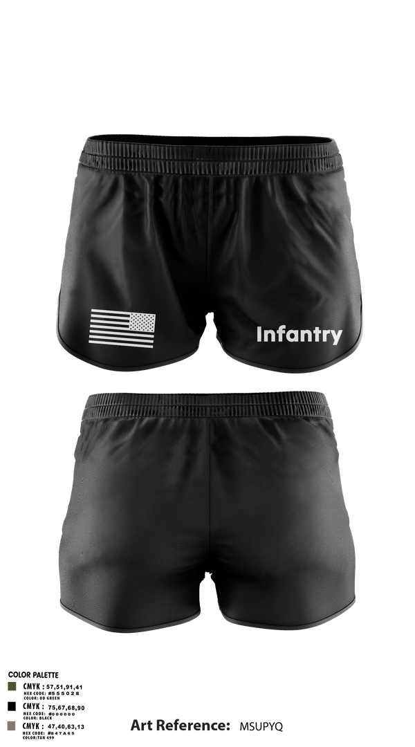 Ranger Panties, Infantry, , Teamtime, Team time, sublimation, custom sports apparel, team uniforms, spirit wear, spiritwear, sports uniforms, custom shirts, team store, custom team store, fundraiser sports, apparel fundraiser