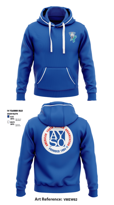 AYSO AREA 10V 37411197 Hoodie - 1