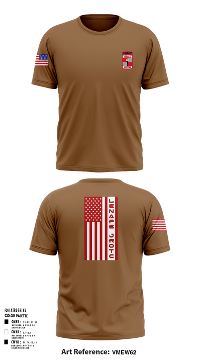 Lenape High School Army JROTC 4758129 Short Sleeve Performance Shirt - 2