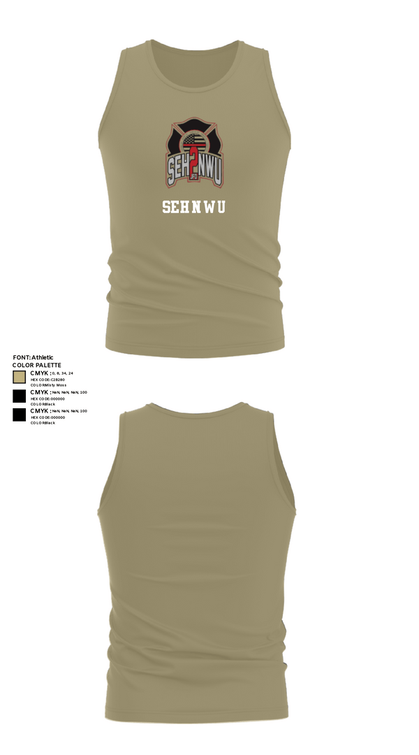 Tank Top, SEHNWU, Fire Department, Teamtime, Team time, sublimation, custom sports apparel, team uniforms, spirit wear, spiritwear, sports uniforms, custom shirts, team store, custom team store, fundraiser sports, apparel fundraiser