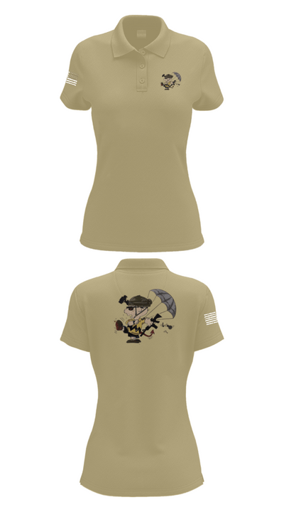 1-508th PIR 27365393 Women's Short Sleeve Performance Polo  - 95