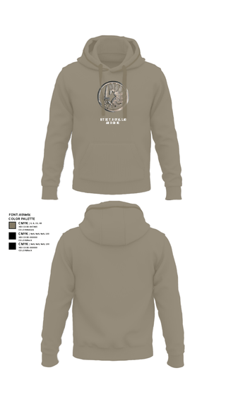 Hoodie, 1st Det. Royal Lao Airborne, Army, Teamtime, Team time, sublimation, custom sports apparel, team uniforms, spirit wear, spiritwear, sports uniforms, custom shirts, team store, custom team store, fundraiser sports, apparel fundraiser
