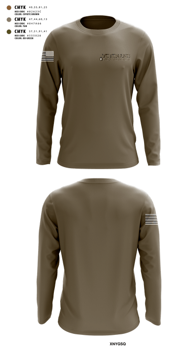 Veterans and Friends, Inc. 14032314 Long Sleeve Performance Shirt - 2