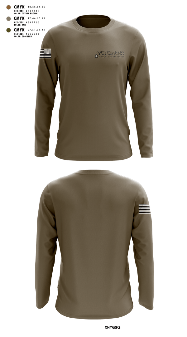 Long Sleeve Performance Shirt, Veterans and Friends, Inc., , Teamtime, Team time, sublimation, custom sports apparel, team uniforms, spirit wear, spiritwear, sports uniforms, custom shirts, team store, custom team store, fundraiser sports, apparel fundraiser