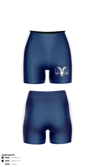 Women's Shorts, Rochester Area High School Volleyball, Women's Volleyball, Teamtime, Team time, sublimation, custom sports apparel, team uniforms, spirit wear, spiritwear, sports uniforms, custom shirts, team store, custom team store, fundraiser sports, apparel fundraiser