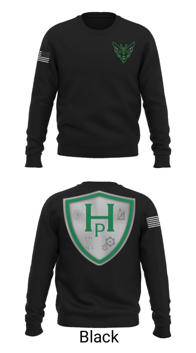 Highland Prep West Volleyball 62361985 Crew Neck Sweatshirt - 21
