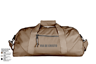 Duffle Bag, Service AideService AideVia De Cristo, , Teamtime, Team time, sublimation, custom sports apparel, team uniforms, spirit wear, spiritwear, sports uniforms, custom shirts, team store, custom team store, fundraiser sports, apparel fundraiser