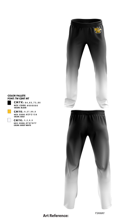 Watkins Memorial High School Girls Golf 31389745 Sweatpants - 4