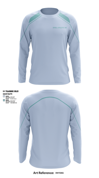 Steel athletic ms 17495353 Long Sleeve Performance Shirt - 1