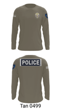 Miami Police Department 88232990 Long Sleeve Performance Shirt - 63