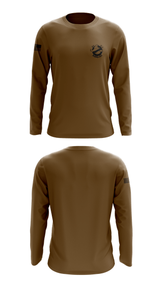 Long Sleeve Performance Shirt, 3rd PLT, Alpha Company, 2nd Cavalry 5th regiment, Army, Teamtime, Team time, sublimation, custom sports apparel, team uniforms, spirit wear, spiritwear, sports uniforms, custom shirts, team store, custom team store, fundraiser sports, apparel fundraiser