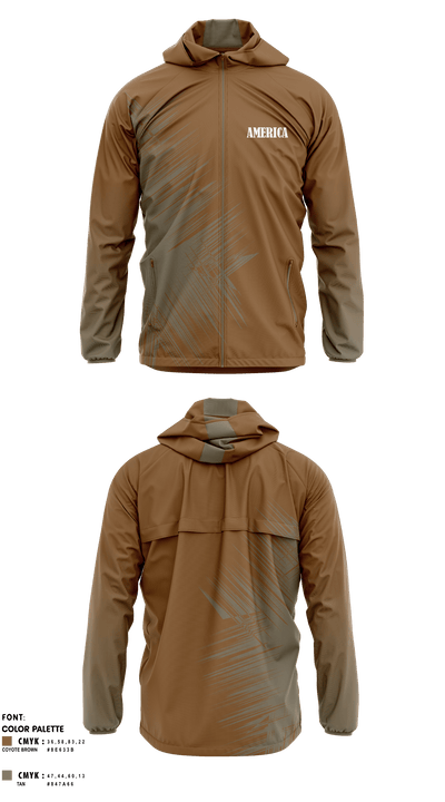 america 91172534 Windbreaker - 1