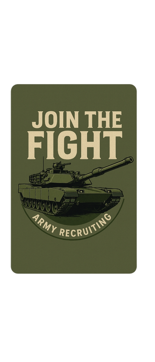 Army Recruiting 10395648 Stainless Steel Water Bottle with a Straw Lid