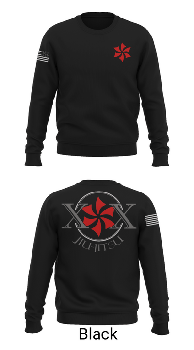 10-10 Jiu Jitsu 45151237 Crew Neck Sweatshirt - 21