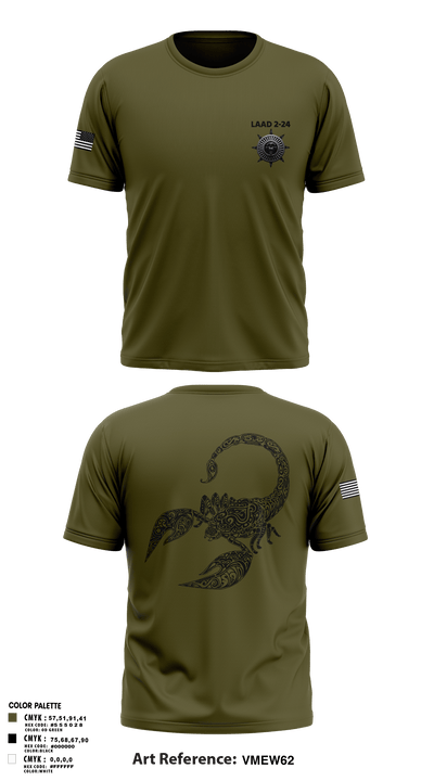 Laad 2-24 61227414 Short Sleeve Performance Shirt - 1