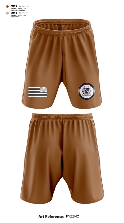 Kappa lambda chi 11323584 Athletic Shorts With Pockets - 1