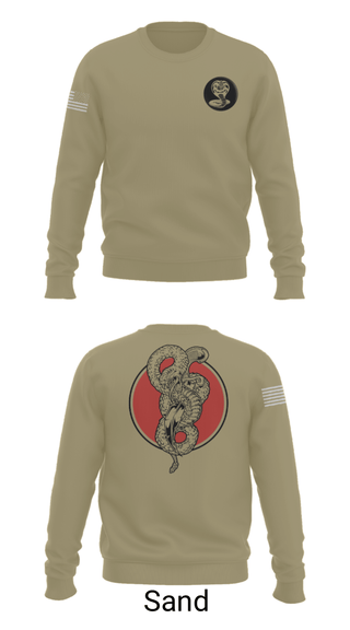 Crew Neck Sweatshirt, Red WarriorsCobras, Army, Teamtime, Team time, sublimation, custom sports apparel, team uniforms, spirit wear, spiritwear, sports uniforms, custom shirts, team store, custom team store, fundraiser sports, apparel fundraiser