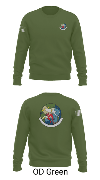 Crew Neck Sweatshirt, 20th Intelligence Squadron, Air Force, Teamtime, Team time, sublimation, custom sports apparel, team uniforms, spirit wear, spiritwear, sports uniforms, custom shirts, team store, custom team store, fundraiser sports, apparel fundraiser