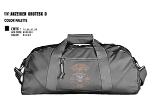 Duffle Bag, Yougstown Steel hammerz, Police, Teamtime, Team time, sublimation, custom sports apparel, team uniforms, spirit wear, spiritwear, sports uniforms, custom shirts, team store, custom team store, fundraiser sports, apparel fundraiser