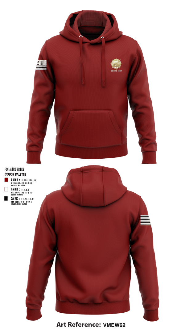 Hoodie, 383rd MCT, Army, Teamtime, Team time, sublimation, custom sports apparel, team uniforms, spirit wear, spiritwear, sports uniforms, custom shirts, team store, custom team store, fundraiser sports, apparel fundraiser