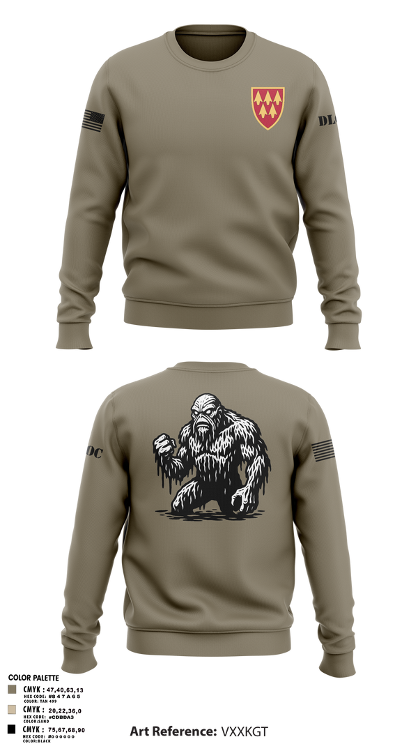 Crew Neck Sweatshirt, DLOC, , Teamtime, Team time, sublimation, custom sports apparel, team uniforms, spirit wear, spiritwear, sports uniforms, custom shirts, team store, custom team store, fundraiser sports, apparel fundraiser