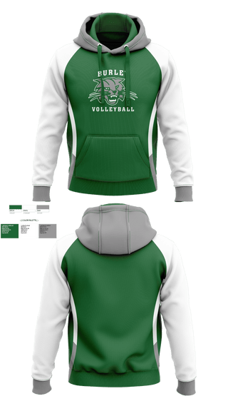 Hoodie, Burley High School Volleyball, Women's Volleyball, Teamtime, Team time, sublimation, custom sports apparel, team uniforms, spirit wear, spiritwear, sports uniforms, custom shirts, team store, custom team store, fundraiser sports, apparel fundraiser