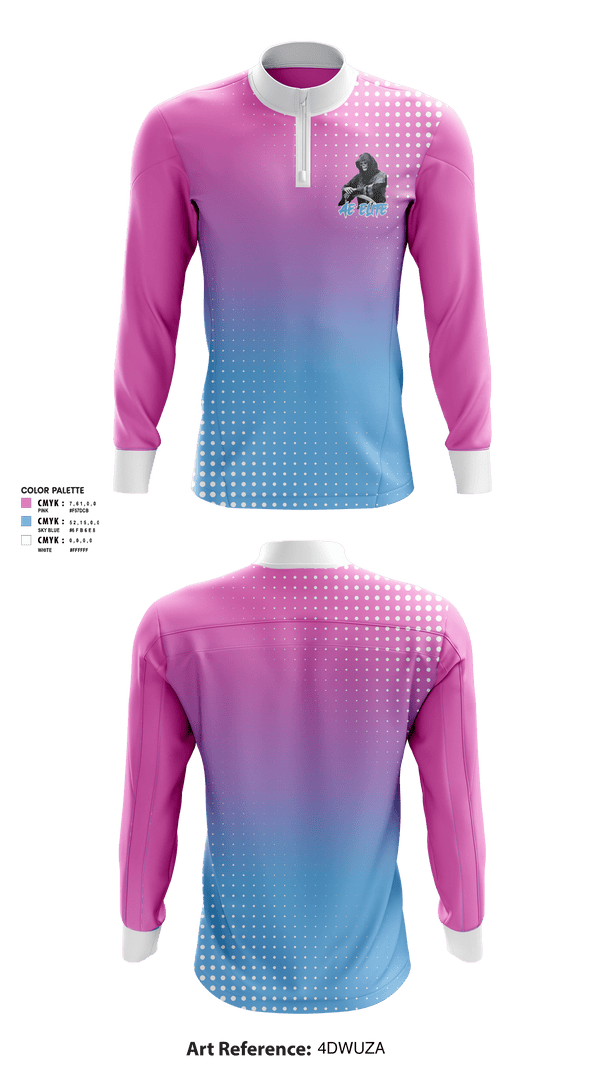 Quarter Zip Jacket, AE Elite, Men's Basketball, Teamtime, Team time, sublimation, custom sports apparel, team uniforms, spirit wear, spiritwear, sports uniforms, custom shirts, team store, custom team store, fundraiser sports, apparel fundraiser