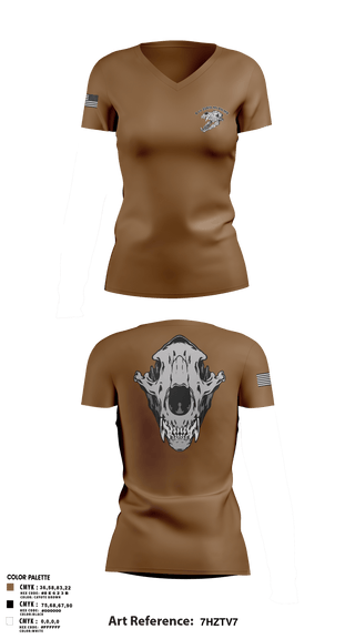 Women's Short Sleeve Vneck Shirt, B co 224th MI BN MX, Army, Teamtime, Team time, sublimation, custom sports apparel, team uniforms, spirit wear, spiritwear, sports uniforms, custom shirts, team store, custom team store, fundraiser sports, apparel fundraiser