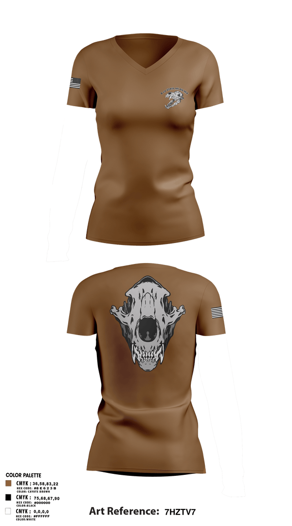 Women's Short Sleeve Vneck Shirt, B co 224th MI BN MX, Army, Teamtime, Team time, sublimation, custom sports apparel, team uniforms, spirit wear, spiritwear, sports uniforms, custom shirts, team store, custom team store, fundraiser sports, apparel fundraiser