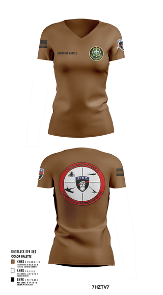 Women's Short Sleeve Vneck Shirt, FAS 2CR, Army, Teamtime, Team time, sublimation, custom sports apparel, team uniforms, spirit wear, spiritwear, sports uniforms, custom shirts, team store, custom team store, fundraiser sports, apparel fundraiser