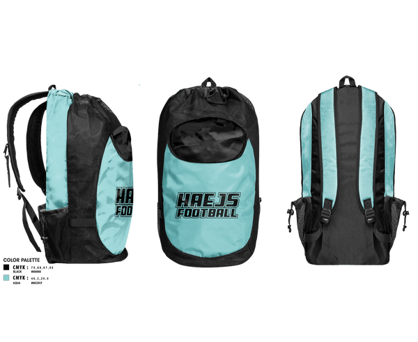 Gear Bag, Haejs, Football, Teamtime, Team time, sublimation, custom sports apparel, team uniforms, spirit wear, spiritwear, sports uniforms, custom shirts, team store, custom team store, fundraiser sports, apparel fundraiser