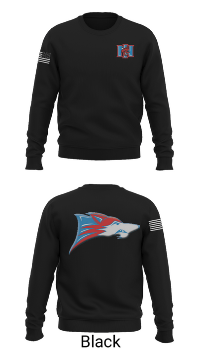 North Iredell High School Volleyball 34640851 Crew Neck Sweatshirt - 21