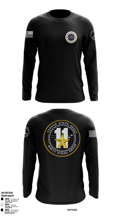 Long Sleeve Performance Shirt, FLAG CS, Navy, Teamtime, Team time, sublimation, custom sports apparel, team uniforms, spirit wear, spiritwear, sports uniforms, custom shirts, team store, custom team store, fundraiser sports, apparel fundraiser