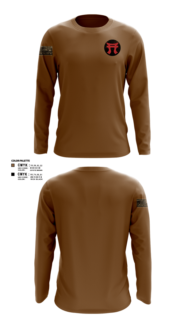 Long Sleeve Performance Shirt, 187th Iron Rakkasans, Army, Teamtime, Team time, sublimation, custom sports apparel, team uniforms, spirit wear, spiritwear, sports uniforms, custom shirts, team store, custom team store, fundraiser sports, apparel fundraiser
