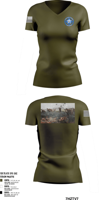 Women's Short Sleeve Vneck Shirt, 3rd Battalion 6th Marines, Marines, Teamtime, Team time, sublimation, custom sports apparel, team uniforms, spirit wear, spiritwear, sports uniforms, custom shirts, team store, custom team store, fundraiser sports, apparel fundraiser