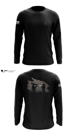 Long Sleeve Performance Shirt, ghost, Army, Teamtime, Team time, sublimation, custom sports apparel, team uniforms, spirit wear, spiritwear, sports uniforms, custom shirts, team store, custom team store, fundraiser sports, apparel fundraiser