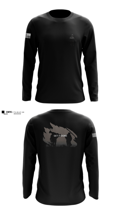 ghost 1788006 Long Sleeve Performance Shirt - 1