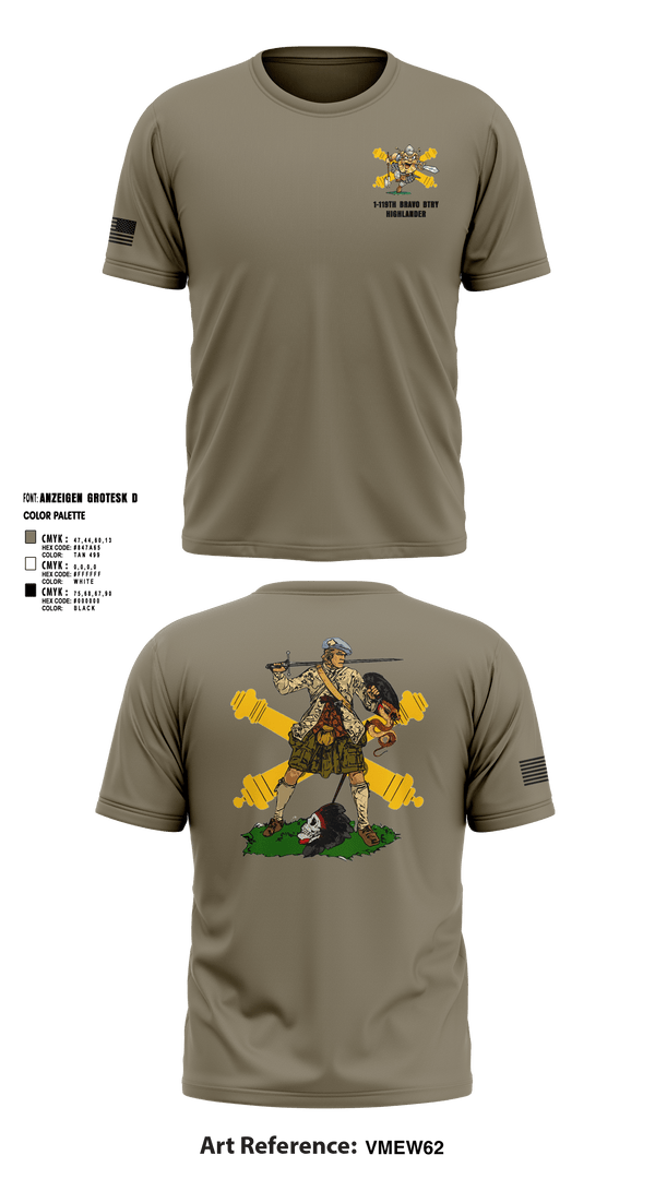 Short Sleeve Performance Shirt, Bravo 1-119th FA, , Teamtime, Team time, sublimation, custom sports apparel, team uniforms, spirit wear, spiritwear, sports uniforms, custom shirts, team store, custom team store, fundraiser sports, apparel fundraiser
