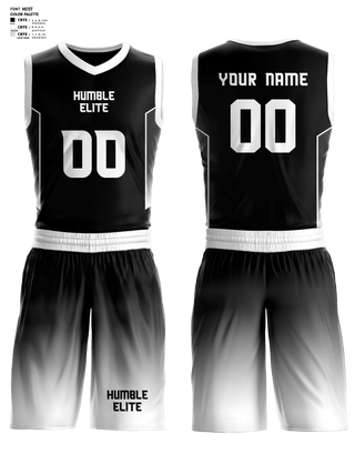 Mens Basketball Jersey, Humble Elite, Men's Basketball, Teamtime, Team time, sublimation, custom sports apparel, team uniforms, spirit wear, spiritwear, sports uniforms, custom shirts, team store, custom team store, fundraiser sports, apparel fundraiser