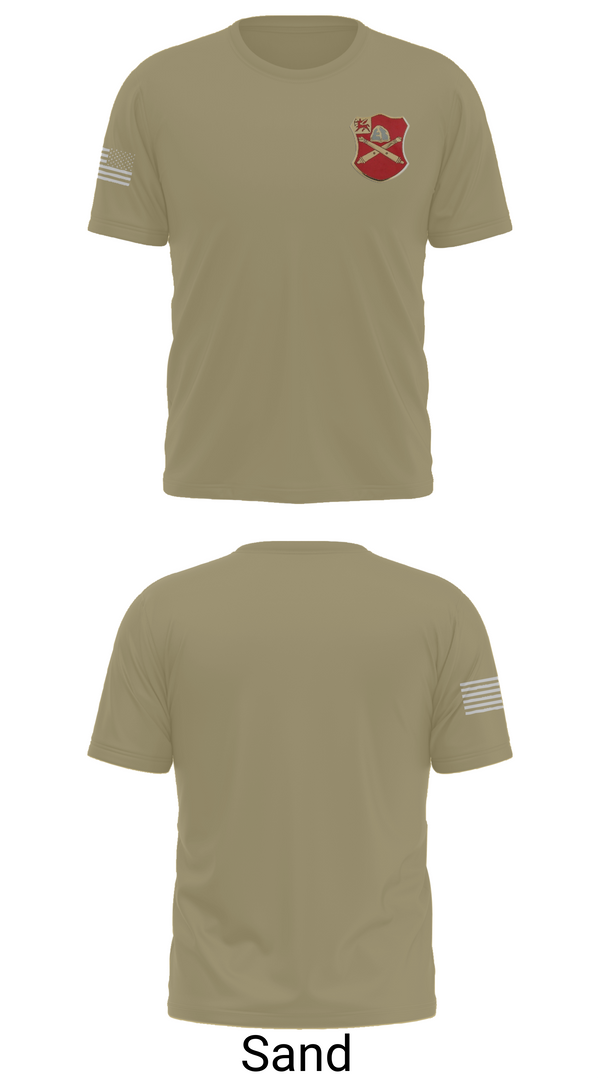 Short Sleeve Performance Shirt, Bravo Battery, 6th Battalion, 10th Field Artillery, , Teamtime, Team time, sublimation, custom sports apparel, team uniforms, spirit wear, spiritwear, sports uniforms, custom shirts, team store, custom team store, fundraiser sports, apparel fundraiser